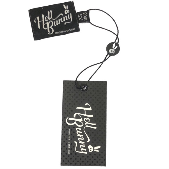 Hell Bunny Toucan Mid Dress w/ Pockets Size US XS / EU8 - Picture 9 of 11